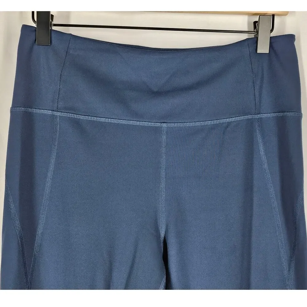 GIRLFRIEND COLLECTIVE COMPRESSIVE HIGH‑RISE LEGGING – SKYLINE BLUE – SIZE LARGE
